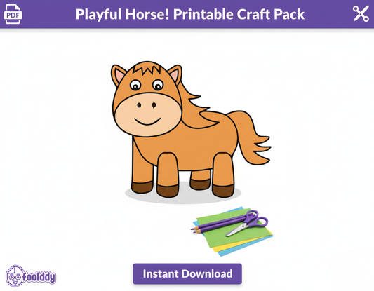 The happy horse